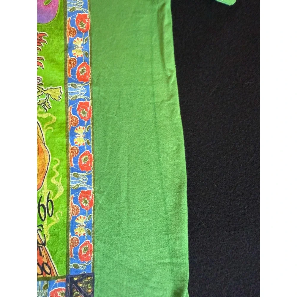 Pink Floyd Graphic T-Shirt Mens Small Green Excellent Psychedelic Marquee Club - Picture 4 of 6